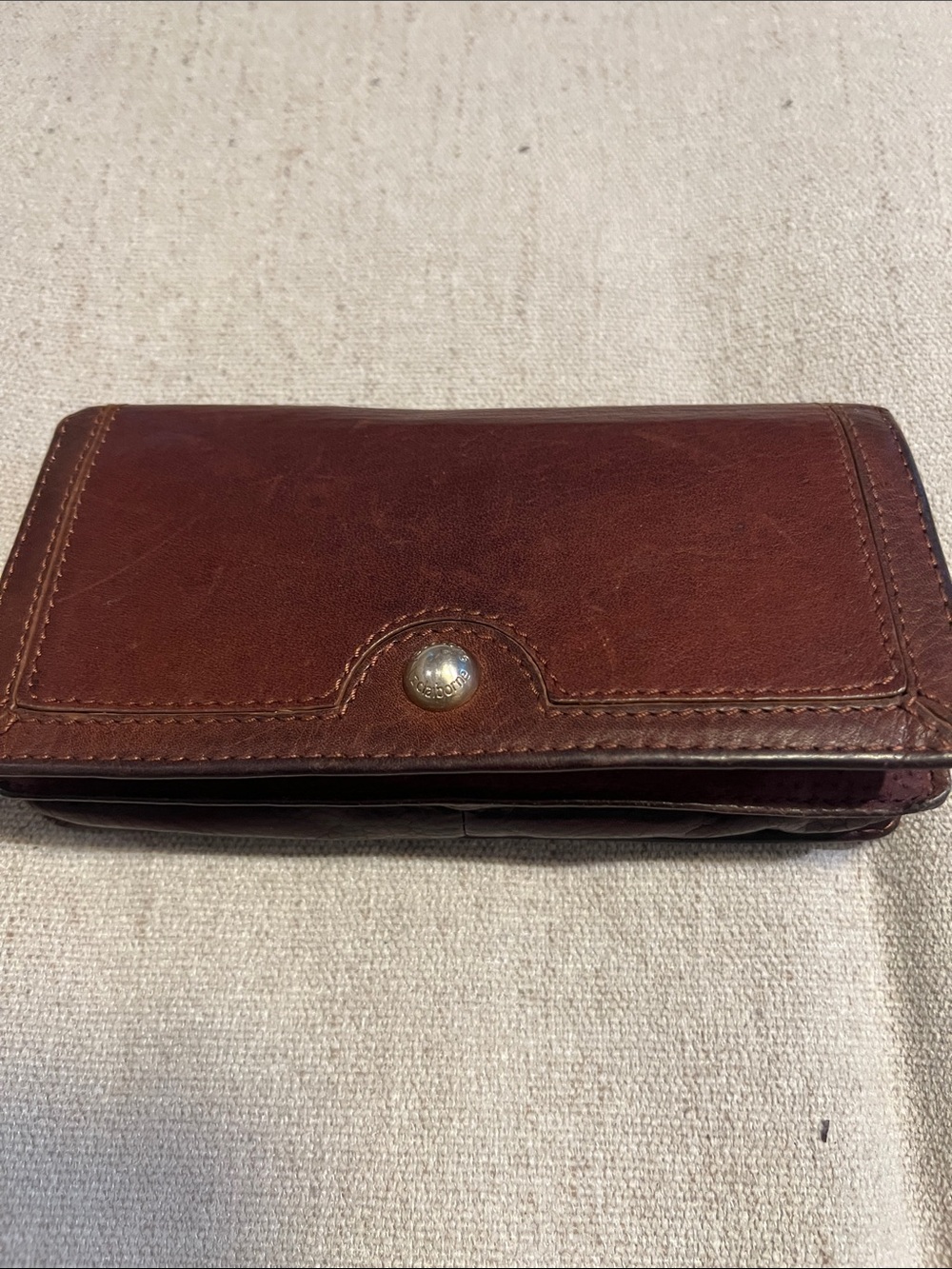 Liz Claiborne Brown Leather Wallet